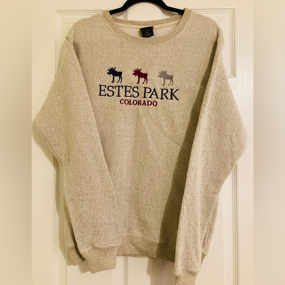 Beige Crewneck Sweater